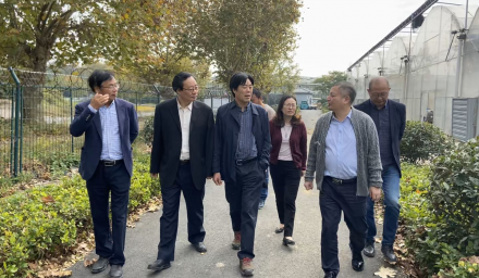 浙江省農科院林福呈院長蒞臨集團種科院育種基地考察指導
