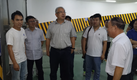 杭州市人防辦黨組書記、主任裘新谷 來集團公司九堡項目調(diào)研檢查